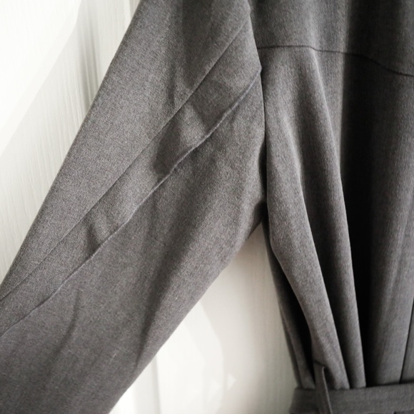 CREAM Long Blazer Coat, Grey - S/M (EU 34) - Picture 8 of 10